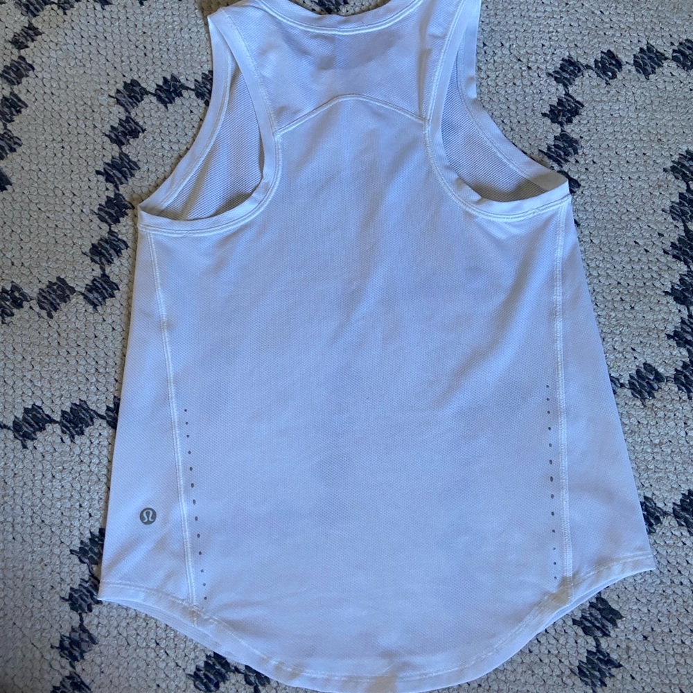 LULULEMON white tank top - Picture 5 of 5